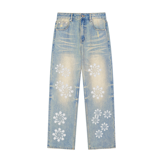 CEROMONY ROSES DENIM JEANS